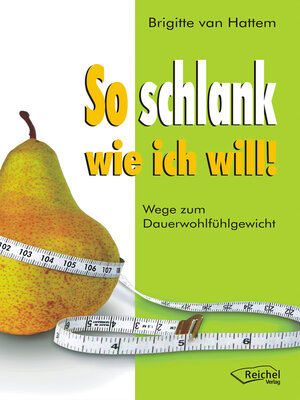 cover image of So schlank wie ich will!